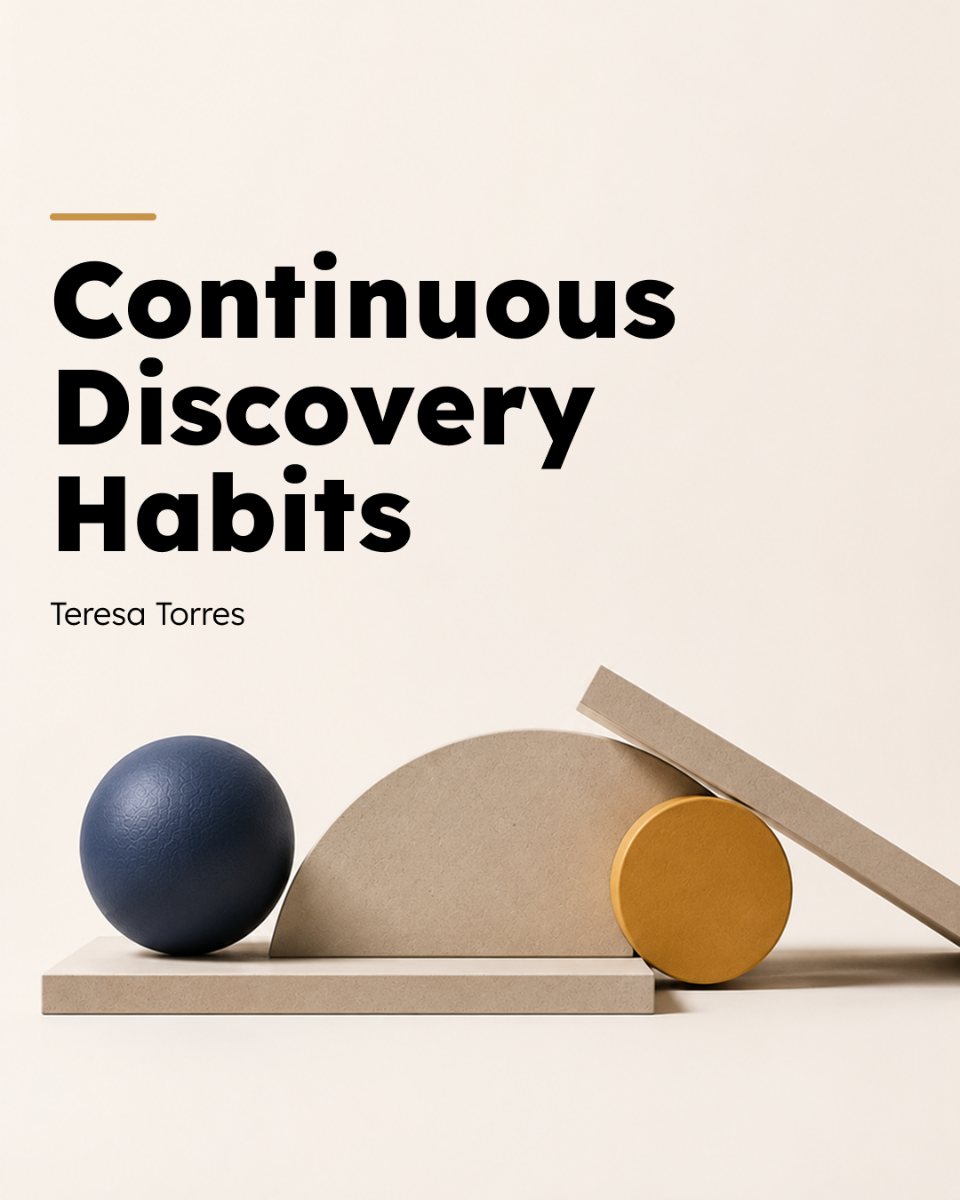 Capa de Continuous Discovery Habits