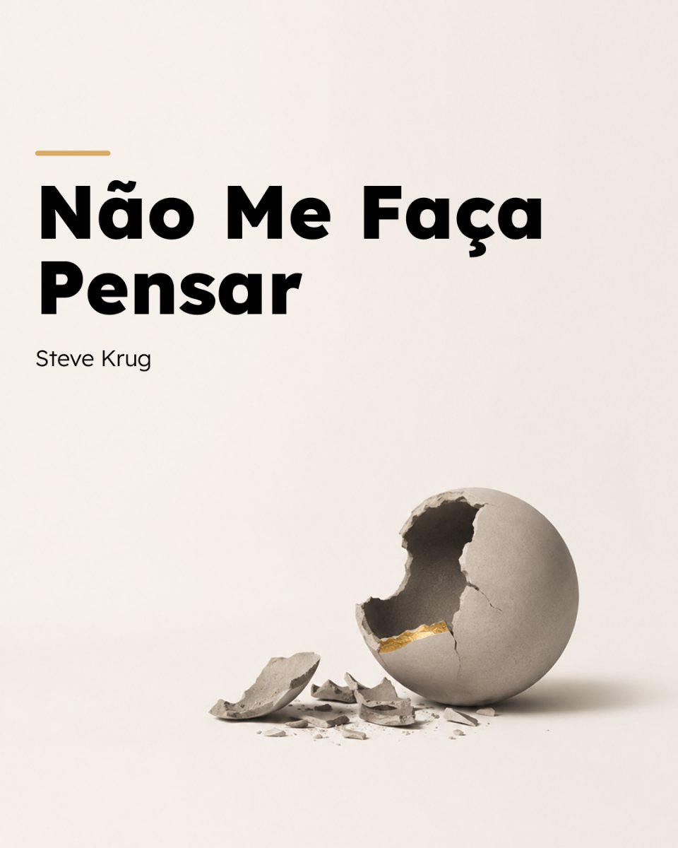 Capa de Não Me Faça Pensar